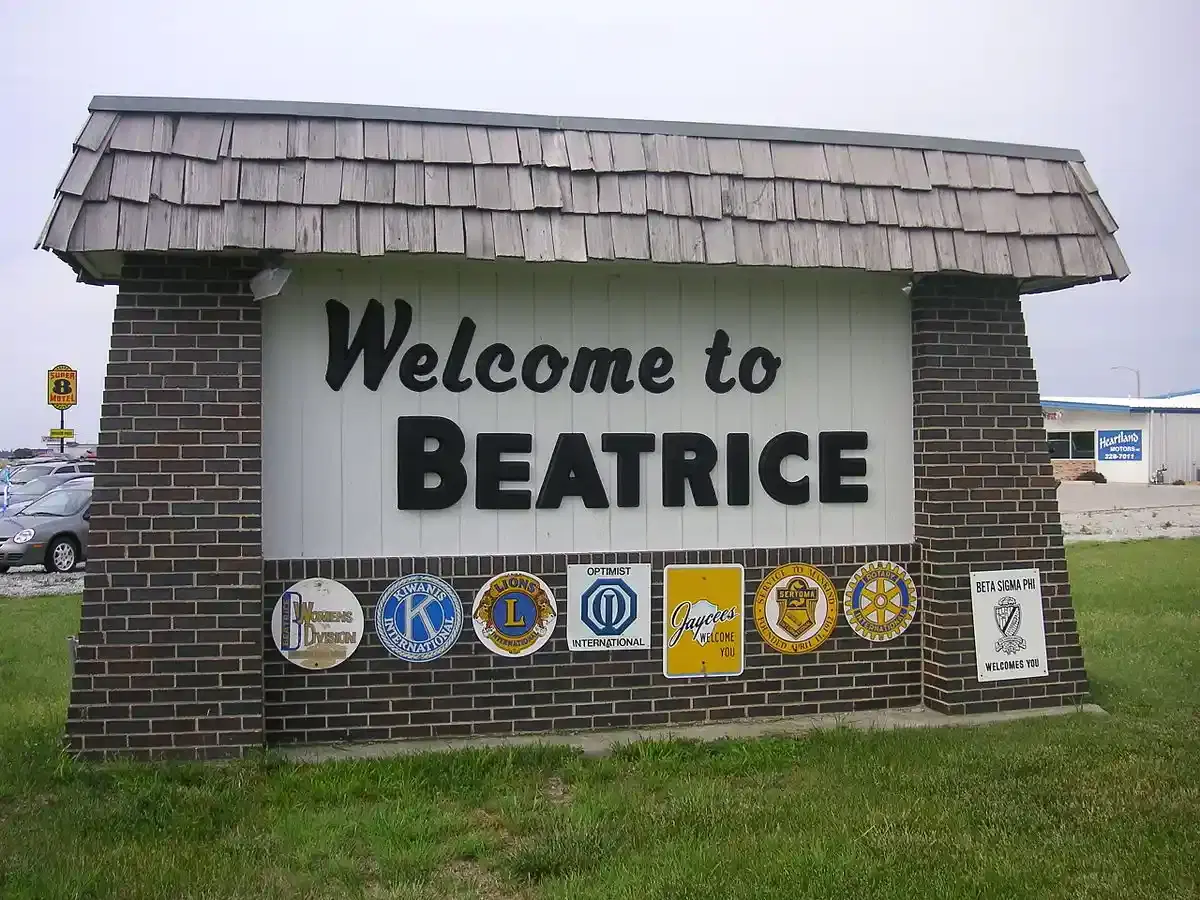 Car Shipping From and To Beatrice Nebraska