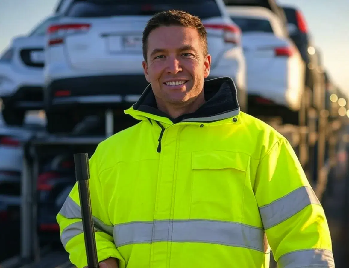 Car shipping driver