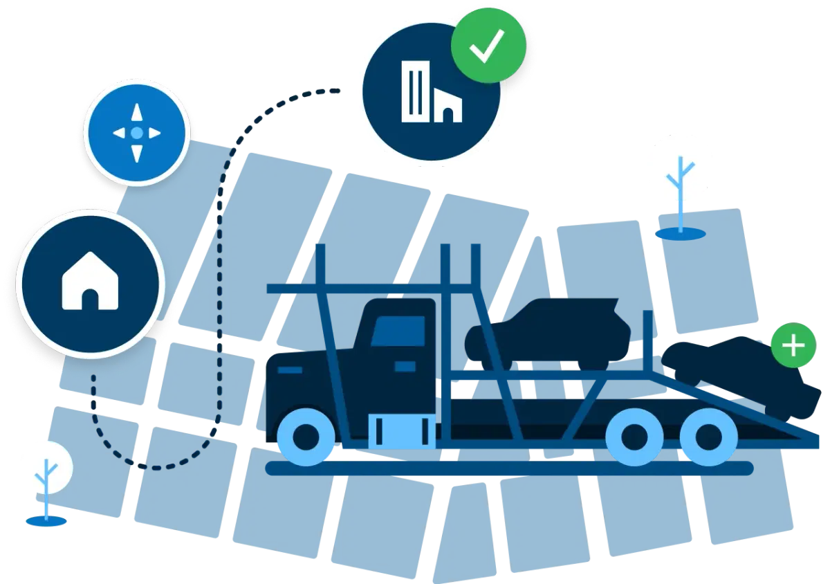 Door-to-door auto transport